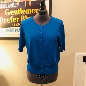 Ann Taylor 3/4 sleeve button up cardigan